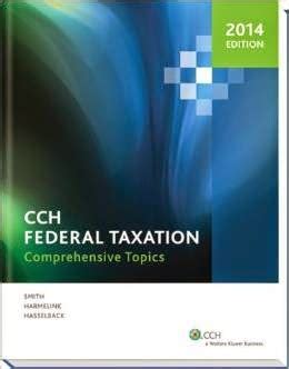 solutions to cch federal taxation 2014 Doc