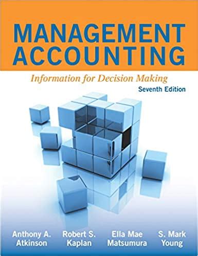 solutions to management accounting by atkinson PDF