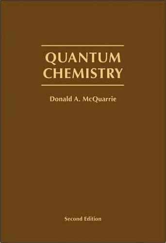 solutions to quantum chemistry donald mcquarrie pdf PDF