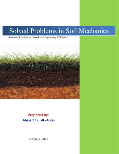 solved problems in soil mechanics pdf Kindle Editon