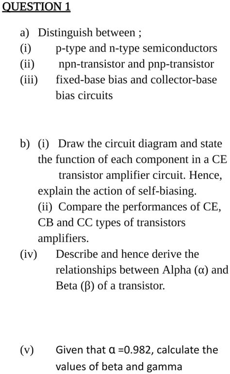 solved transistor biasing question papers bing Doc