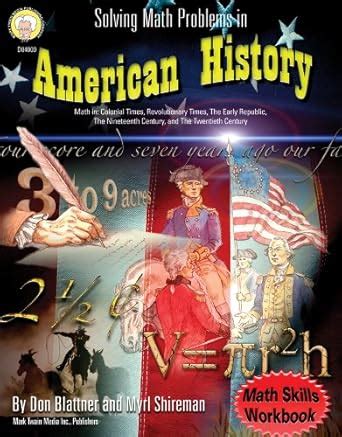 solving math problems in american history grades 5 8 Kindle Editon