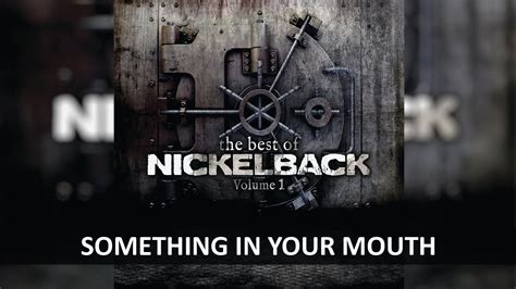 something in your mouth lyrics