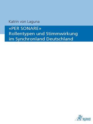 sonare rollentypen stimmwirkung synchronland deutschland PDF