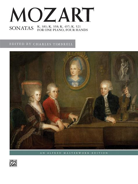 sonatas for one piano four hands alfred masterwork edition Kindle Editon