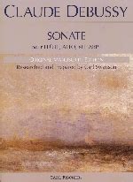 sonate pour flÃ»te alto et harpe original manuscript edition 11x14 full score only Reader