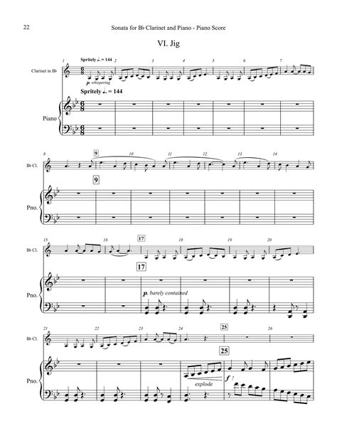 sonatina for b flat clarinet and piano Reader