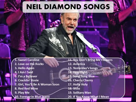 songs by neil diamond list