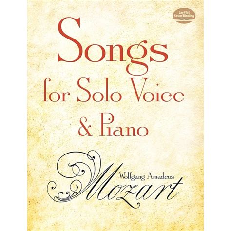 songs for solo voice and piano dover song collections PDF