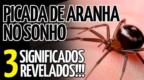 sonhar com picada de aranha