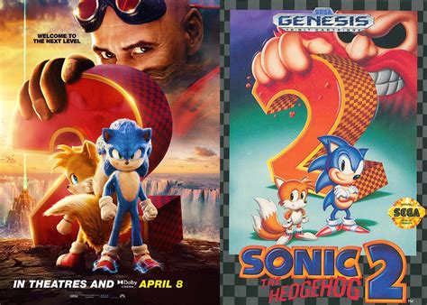 sonic 2 movie poster