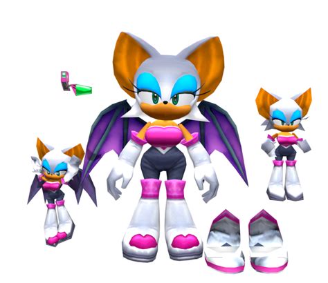 sonic adventure 2 rouge model no clothes