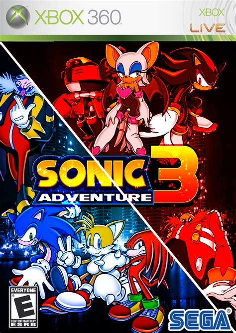 sonic adventure 3 xbox 360