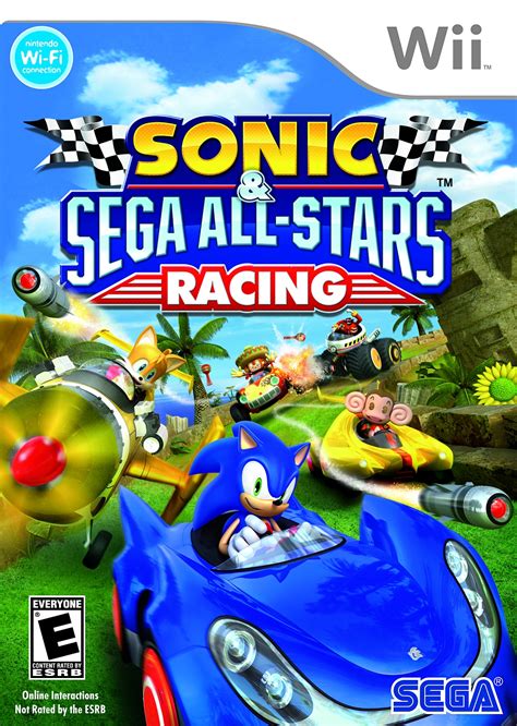 sonic and sega all stars racing wii game