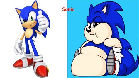 sonic as fat