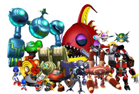 sonic eggman robots