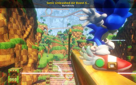 sonic frontier adjust air boost