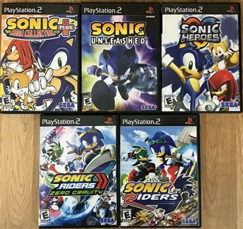 sonic games for ps2