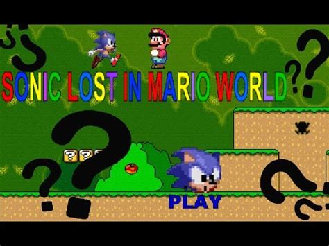 sonic lost in mario world