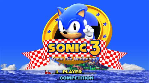 sonic the hedgehog 3 title screen