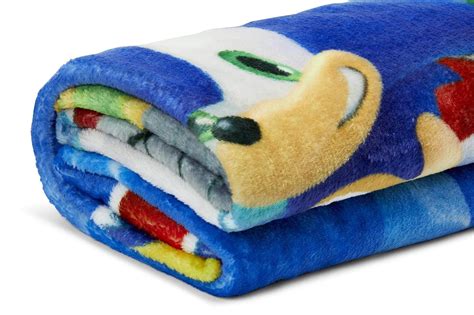 sonic throw blanket