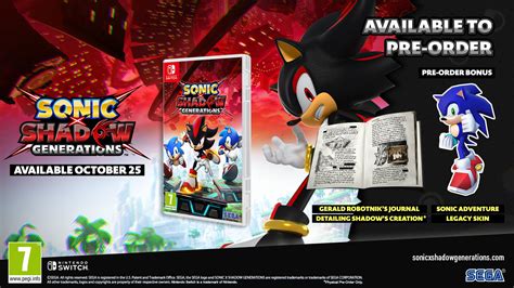 sonic x shadow generations pre order