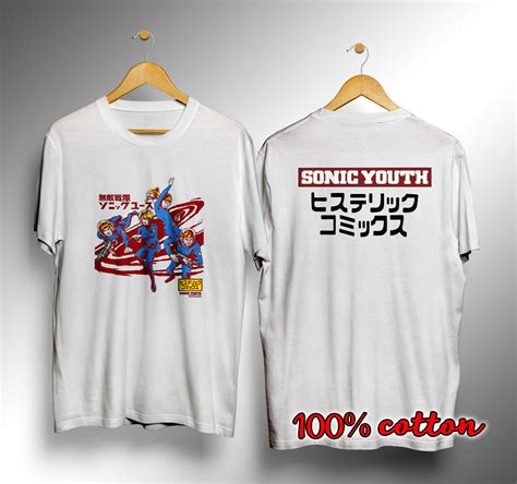 sonic youth japan t shirt