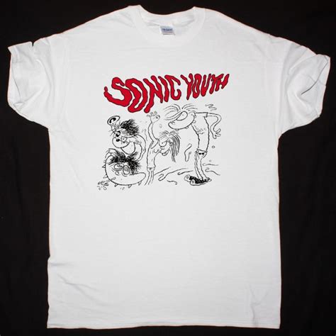 sonic youth tour shirt