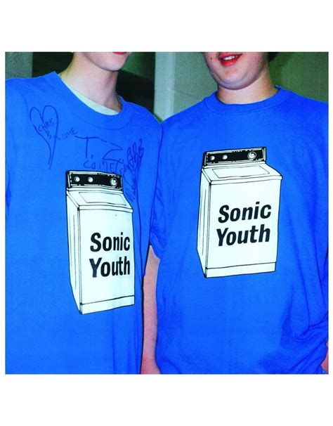 sonic youth washing machine shirt