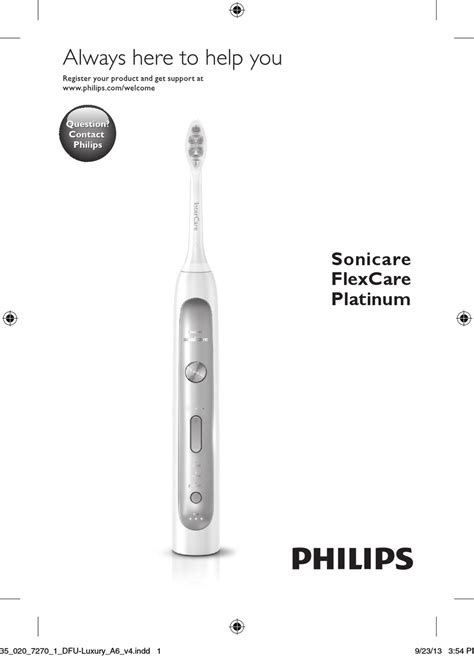 sonicare flexcare+user manual Doc