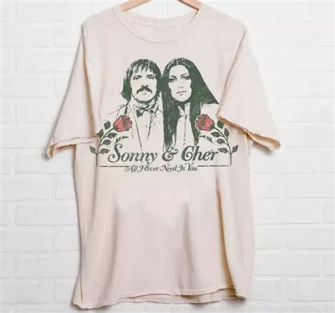 sonny and cher shirt