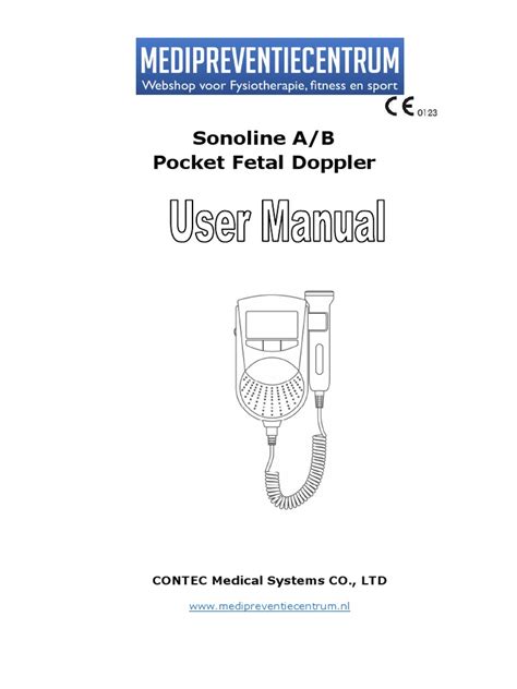 sonoline b user manual Kindle Editon