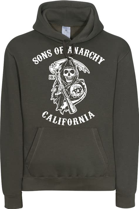 sons of anarchy hooded sweatshirt