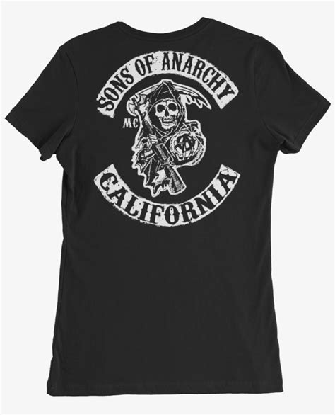 sons of anarchy ladies t shirt