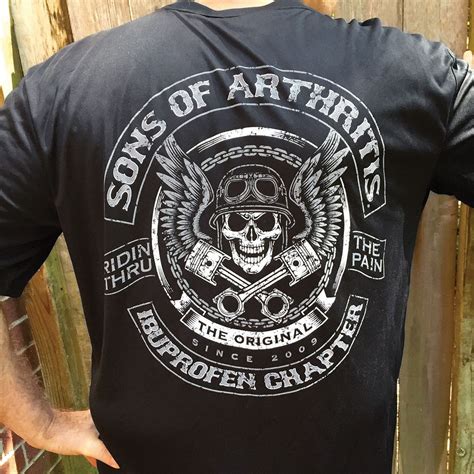 sons of arthritis t shirts