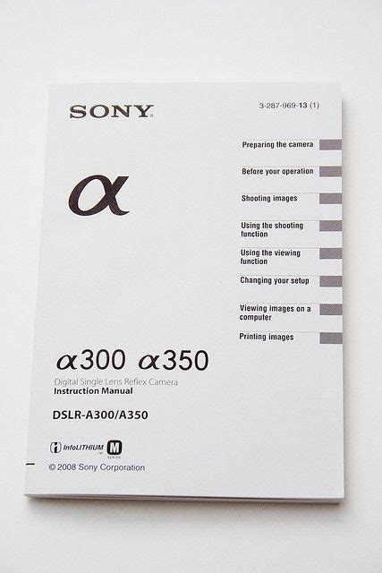 sony a350 manual pdf Kindle Editon