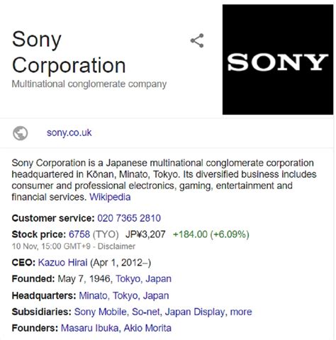 sony corporation customer service number Doc