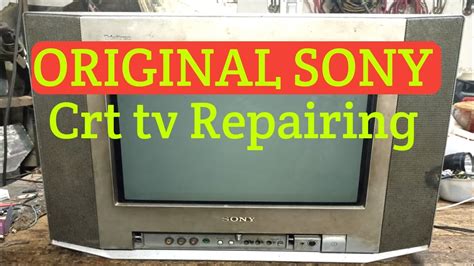 sony crt tv repair Kindle Editon