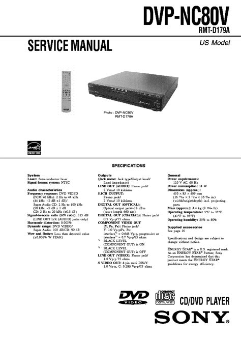 sony dvp manual pdf PDF