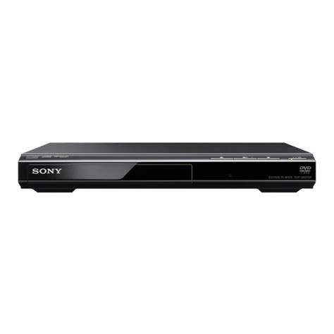 sony dvp sr210p dvd manual Doc