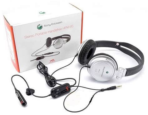 sony ericsson hpm 85 headsets owners manual PDF