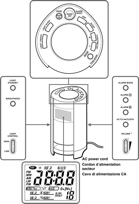 sony icf c773 clock radios owners manual Doc