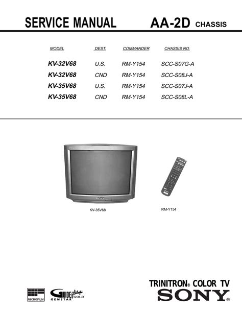 sony kv 32v68 tvs owners manual Reader