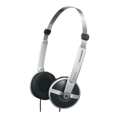 sony mdr 710lp headphones owners manual PDF