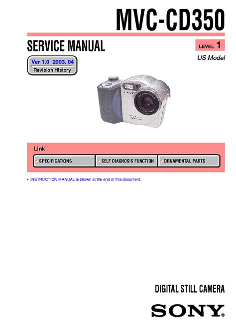 sony mvc cd350 manual Reader