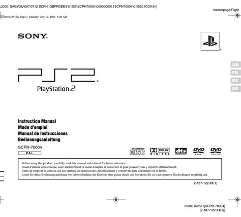 sony playstation ps2 slim manual Reader