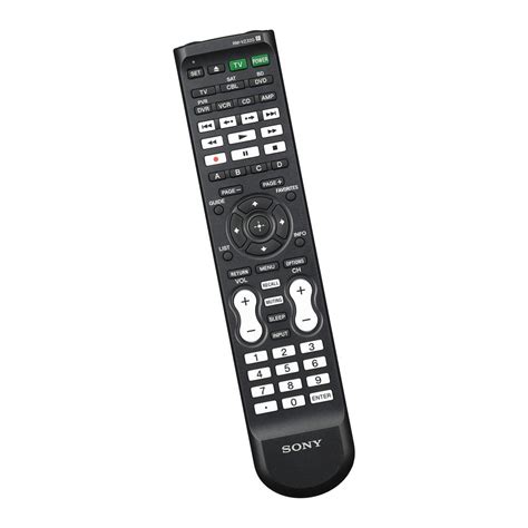 sony remote commander manual Doc