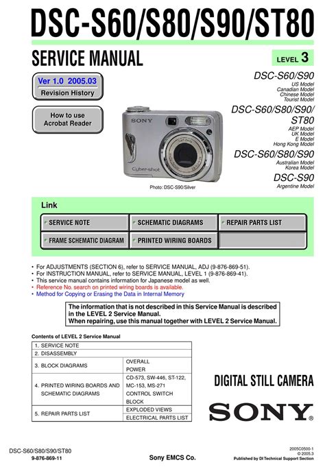sony s60 user manual PDF