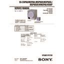 sony ss msp66sl speakers owners manual Epub