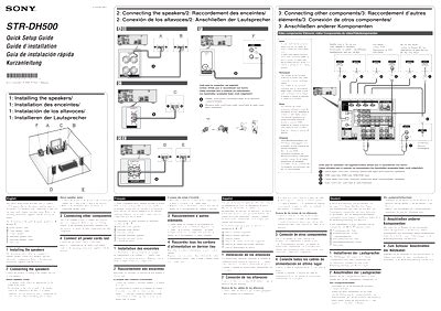 sony str dh500 user guide Reader
